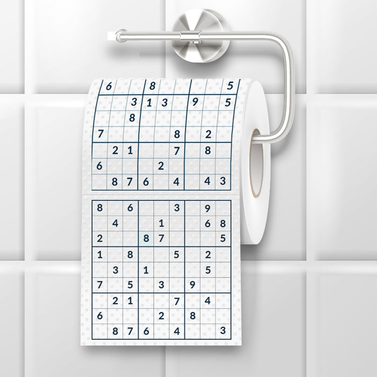 Toilettenpapier Sudoku