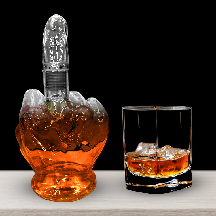 Up Yours Decanter - Whiskykaraffe