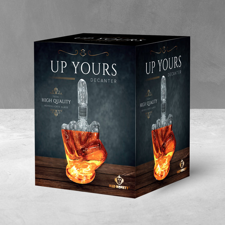 Up Yours Decanter - Whiskykaraffe