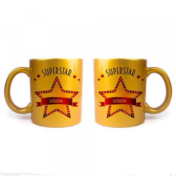 Tasse Superstar mit Wunschnamen