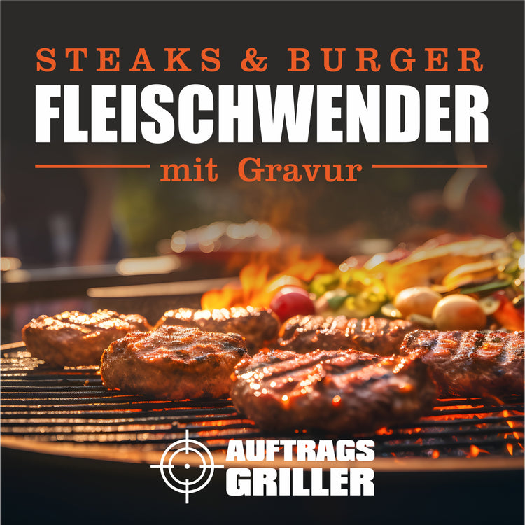 Grillmachete mit Edelstahlklinge Auftragsgriller