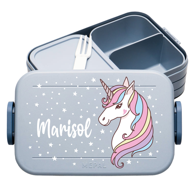 Mepal Lunchbox Midi Einhorn personalisiert