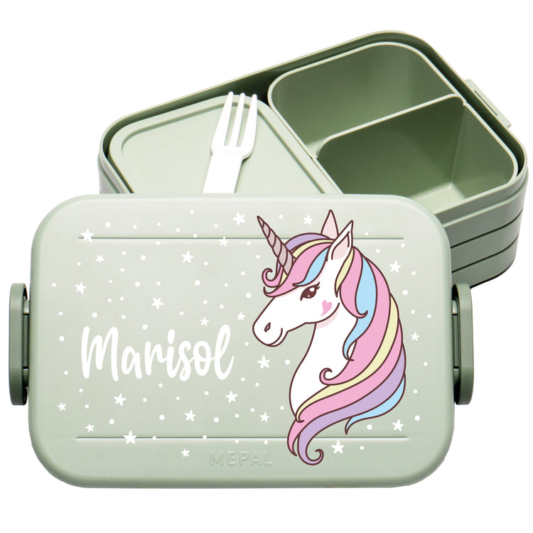 Mepal Lunchbox Midi Einhorn personalisiert