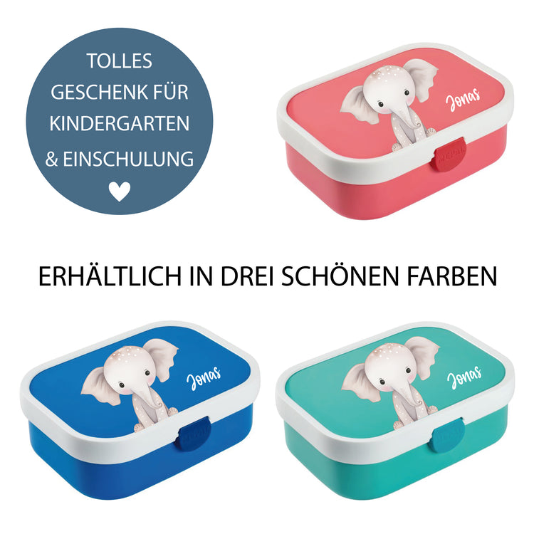 Brotdose Jungle Tiere personalisiert