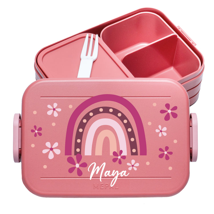 Mepal Lunchbox Midi Regenbogen personalisiert