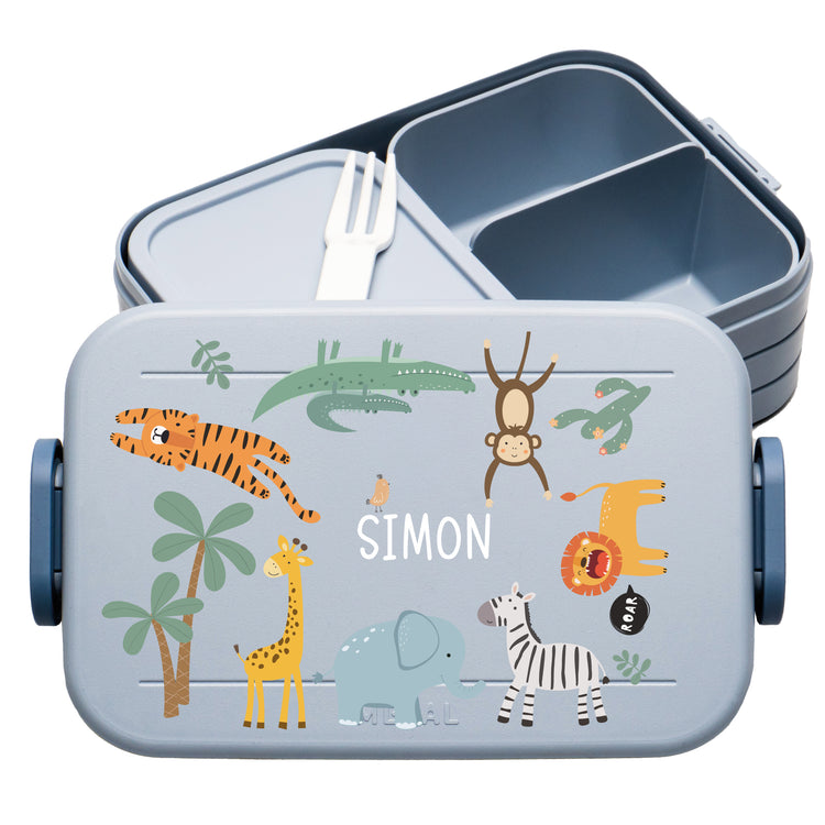 Mepal Lunchbox Midi Safari personalisiert