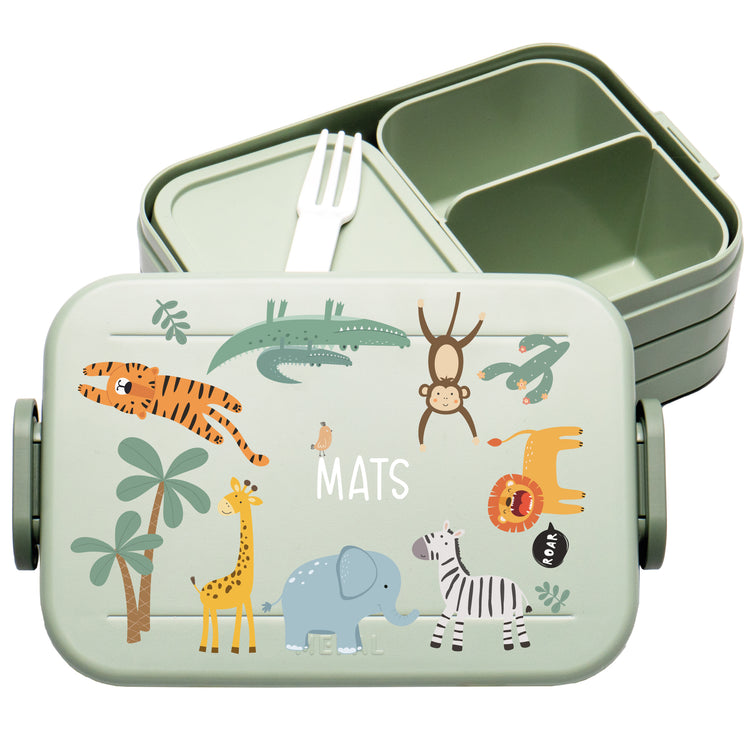 Mepal Lunchbox Midi Safari personalisiert