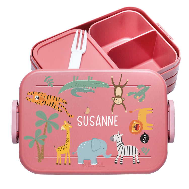 Mepal Lunchbox Midi Safari personalisiert