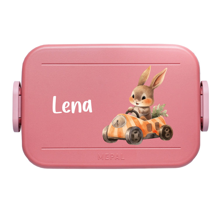 Mepal Lunchbox Midi Tierauto personalisiert