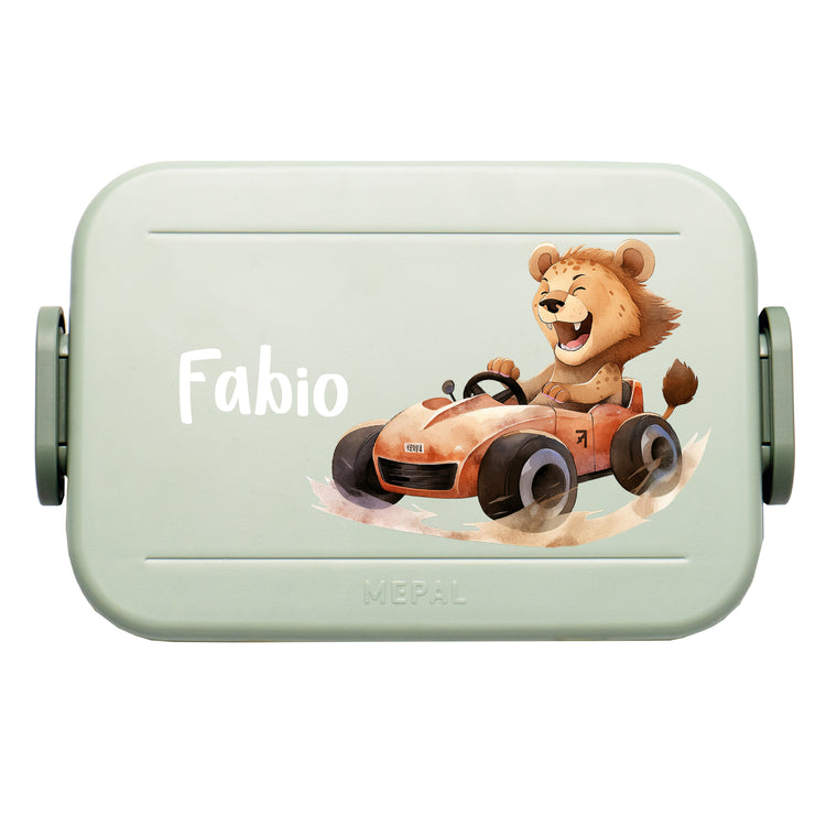 Mepal Lunchbox Midi Tierauto personalisiert