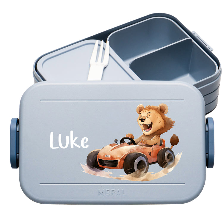 Mepal Lunchbox Midi Tierauto personalisiert