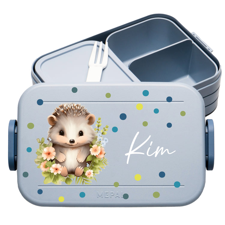 Mepal Lunchbox Midi Tiere mit Punkten personalisiert