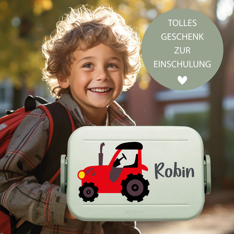 Mepal Lunchbox Midi Fahrzeuge personalisiert