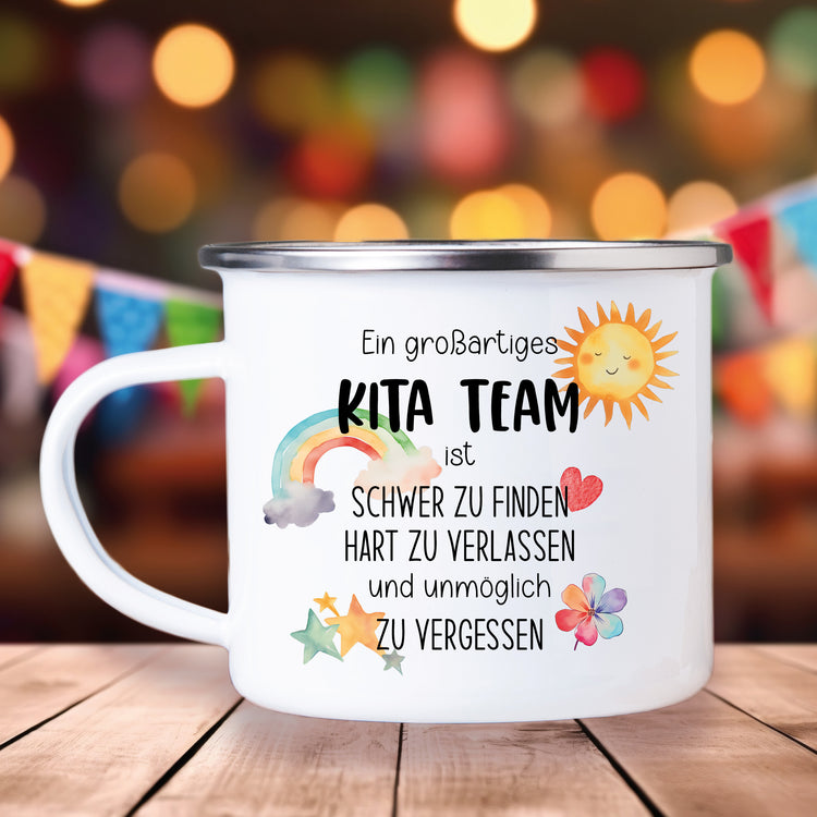 Emailletasse Ein großartiges KITA-Team