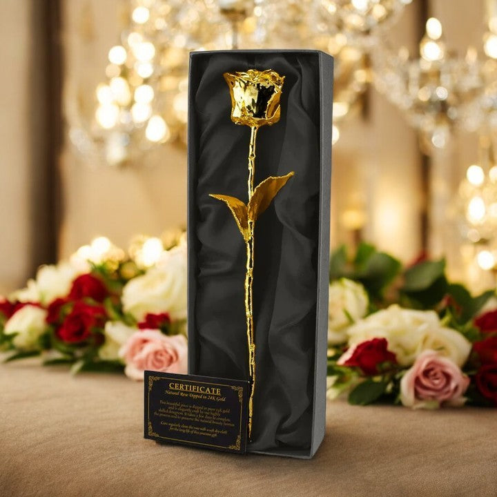 24 K Goldene Rose