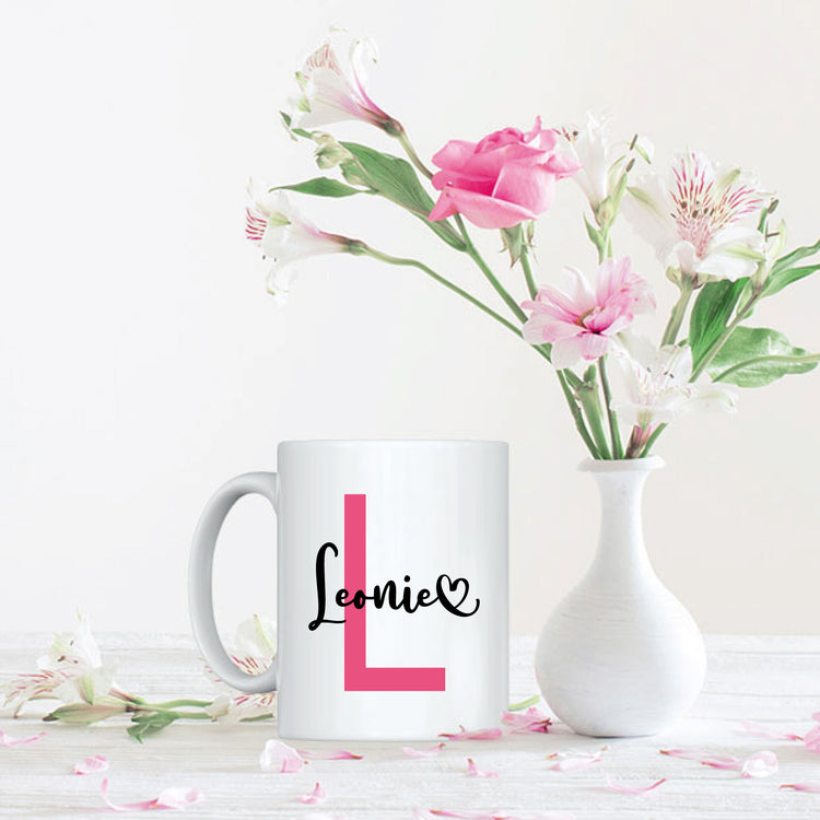 Tasse - Monogram mit Wunschname