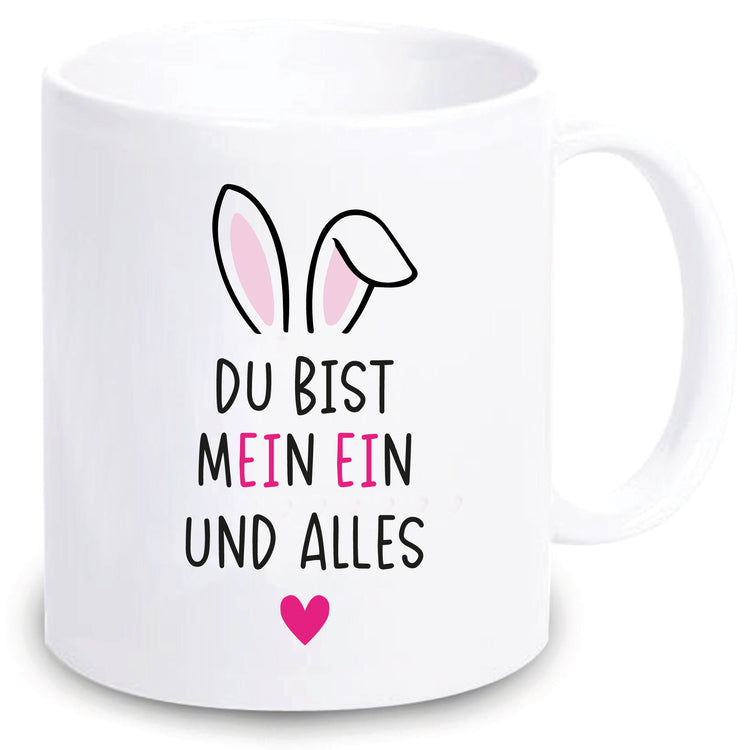 Oster-Tasse Du bist mein ein und alles