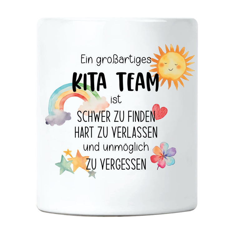 Keramik Spardose Ein großartiges KITA Team