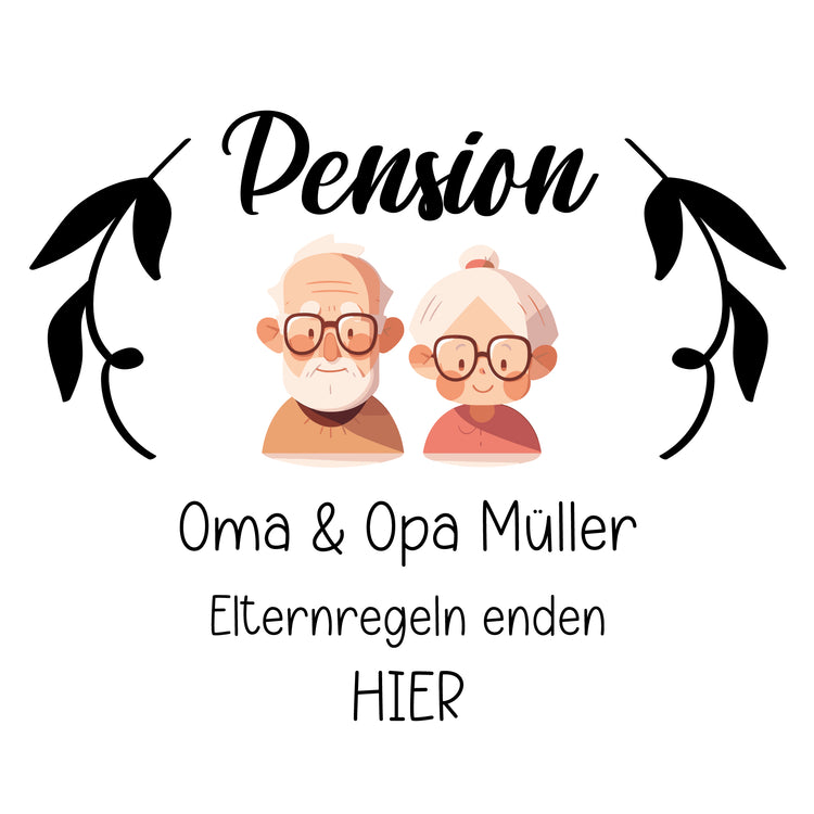 Schieferherz - Pension Oma & Opa - Elternregeln enden hier