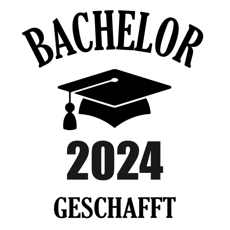 Weizenbierglas Bachelor 2024 geschafft