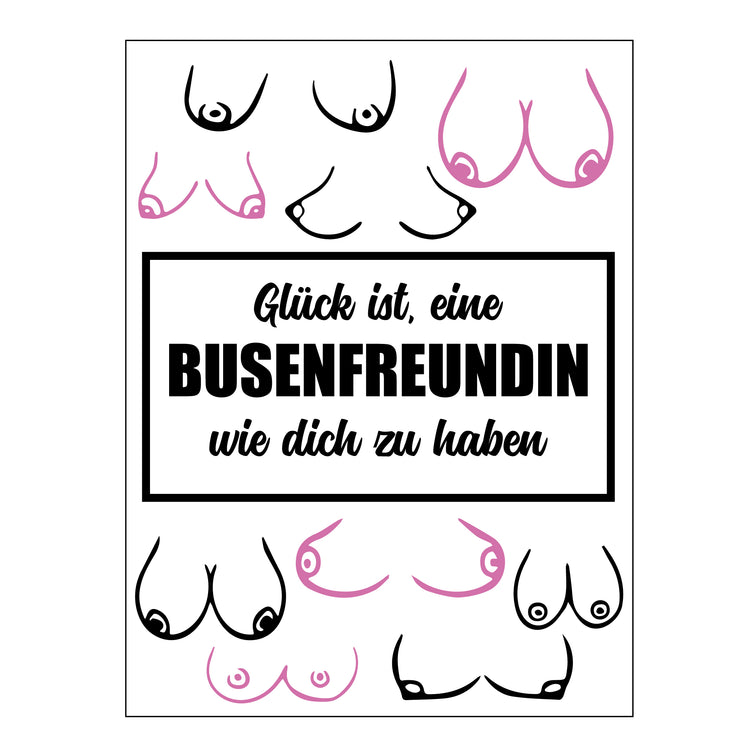 Weinetikett Busenfreundin