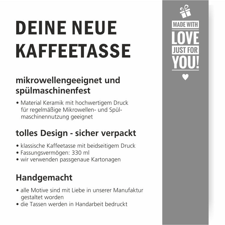 Tasse Faultier - Ich kam, sah und hatte direkt keinen Bock!