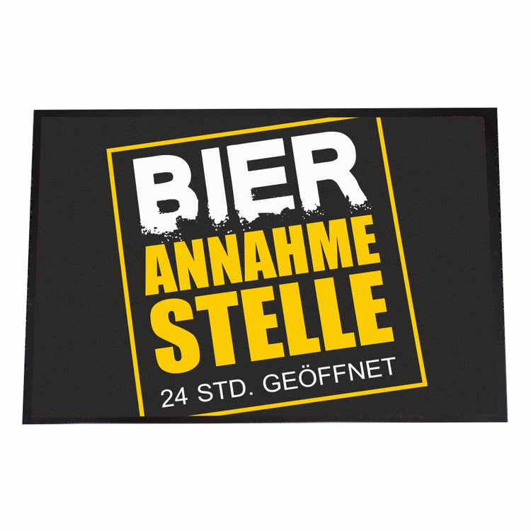 Fußmatte Bier Annahmestelle