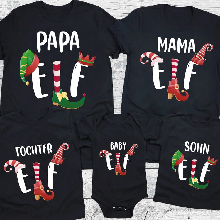 Familien T-Shirt Set - ELF