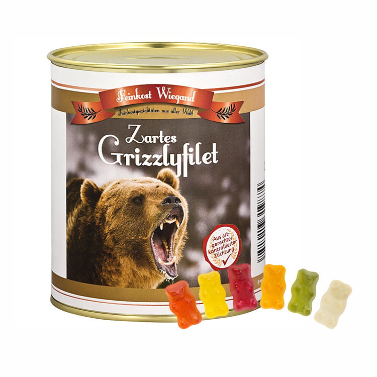 Grizzlyfilet aus der Dose