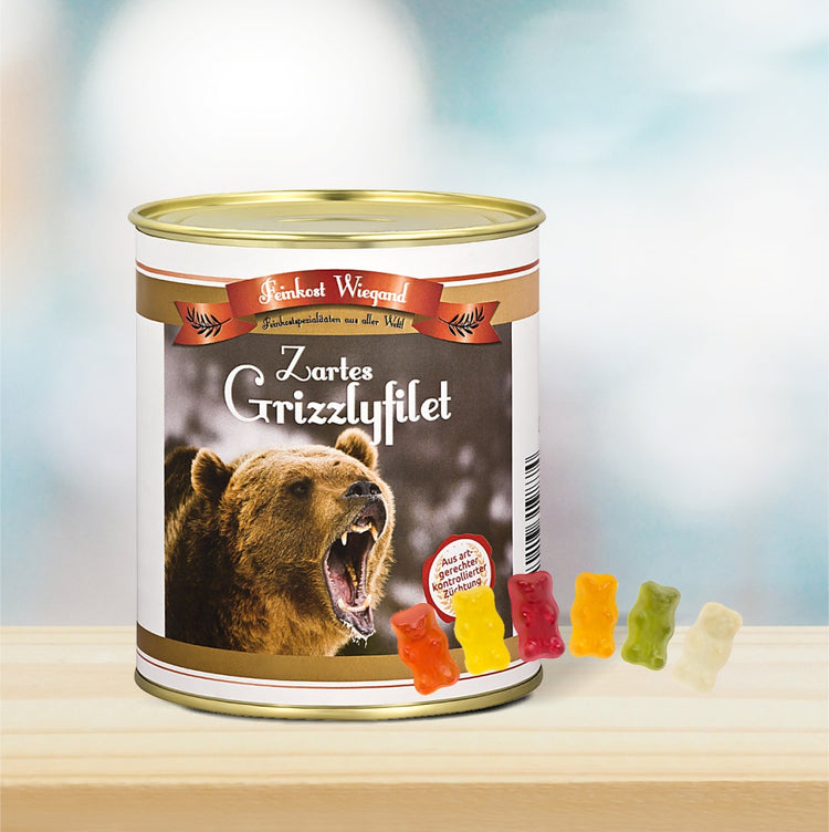 Grizzlyfilet aus der Dose