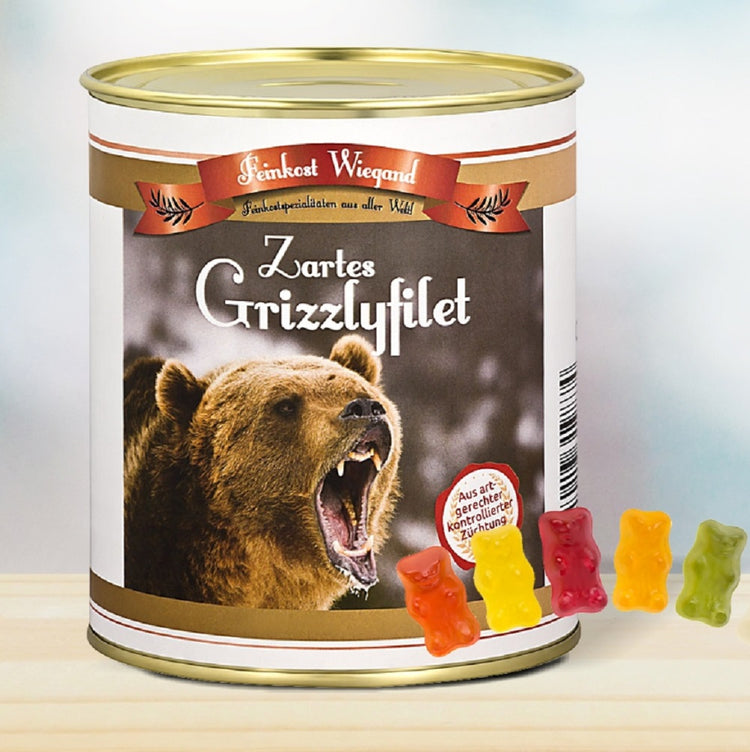 Grizzlyfilet aus der Dose