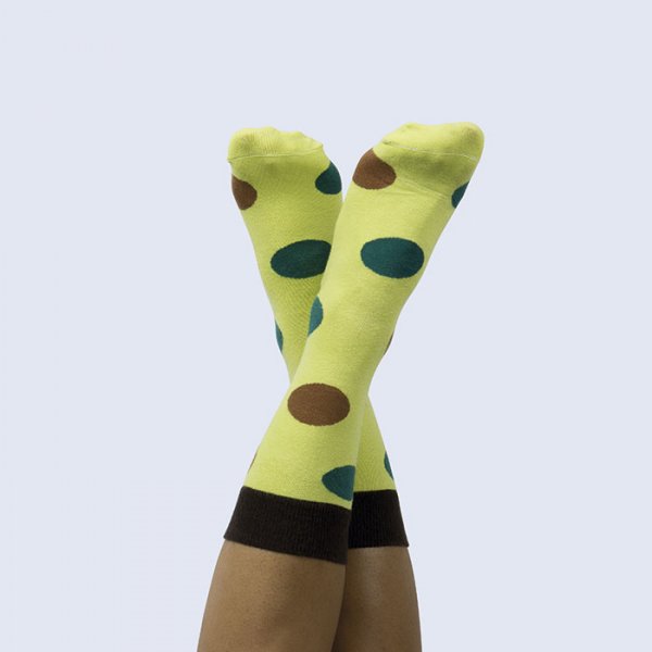 Socken Avocado