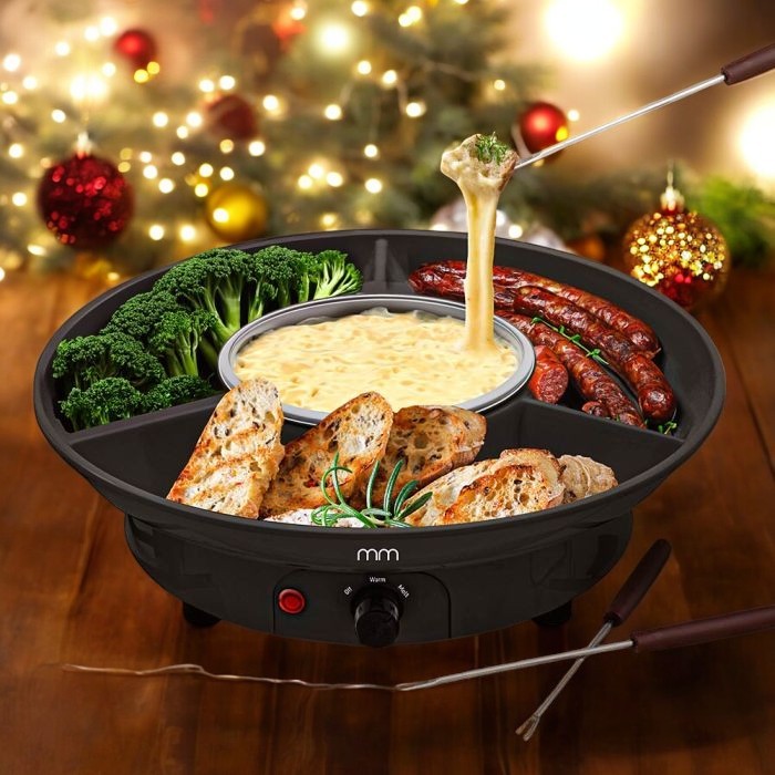 Elektrisches Fondue Set - Käse Fondue - Schokolade