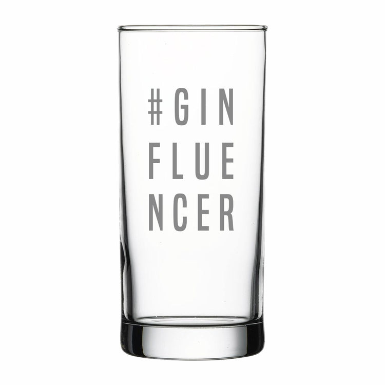 GIN Glas Ginfluencer clean