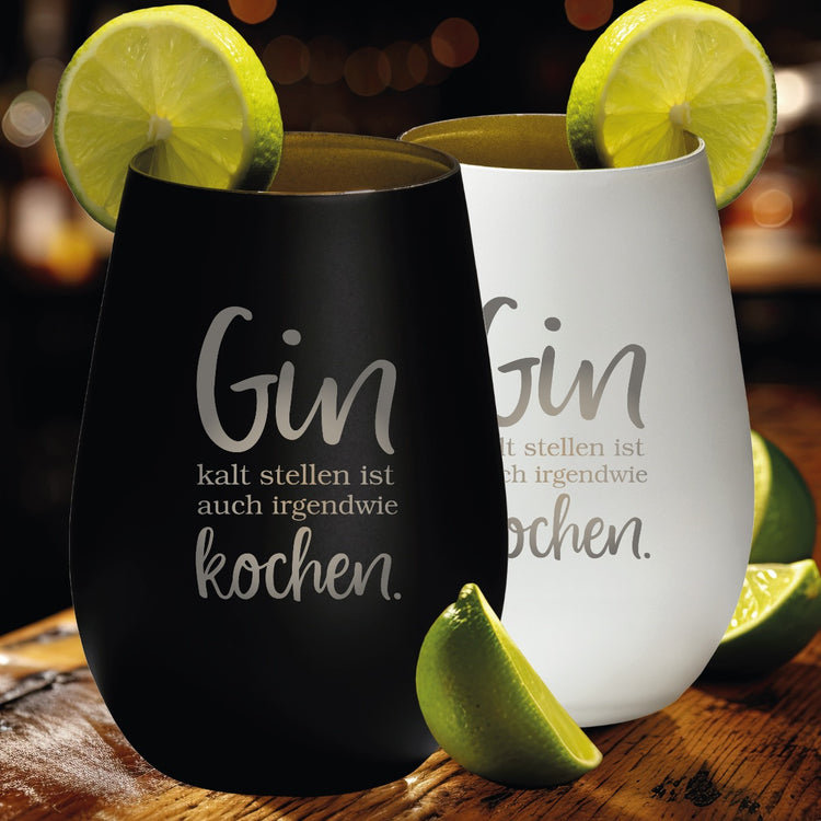 Ginglas - Gin kalt stellen ist auch irgendwie kochen