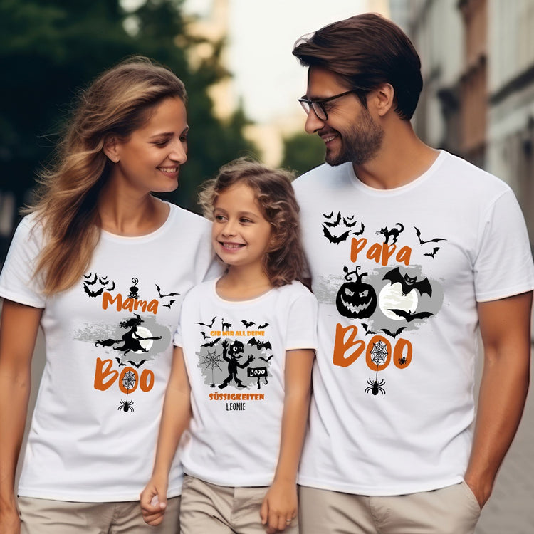 Kinder T-Shirt Gib mir all deine Süßigkeiten - personalisiert