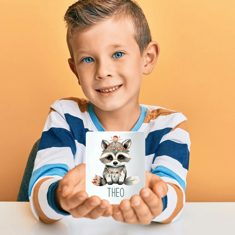 Keramik Spardose für Kinder personalisiert mit Namen