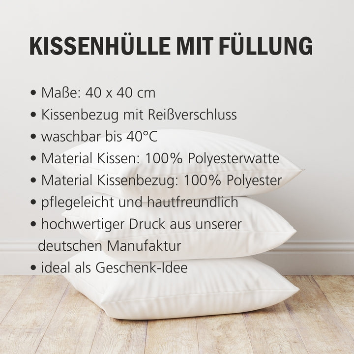 Kissen - Keine Sorge mein Schatz. Ich werde dich für den Rest...