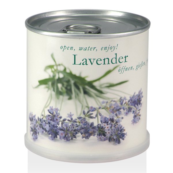 Lavendel aus der Dose