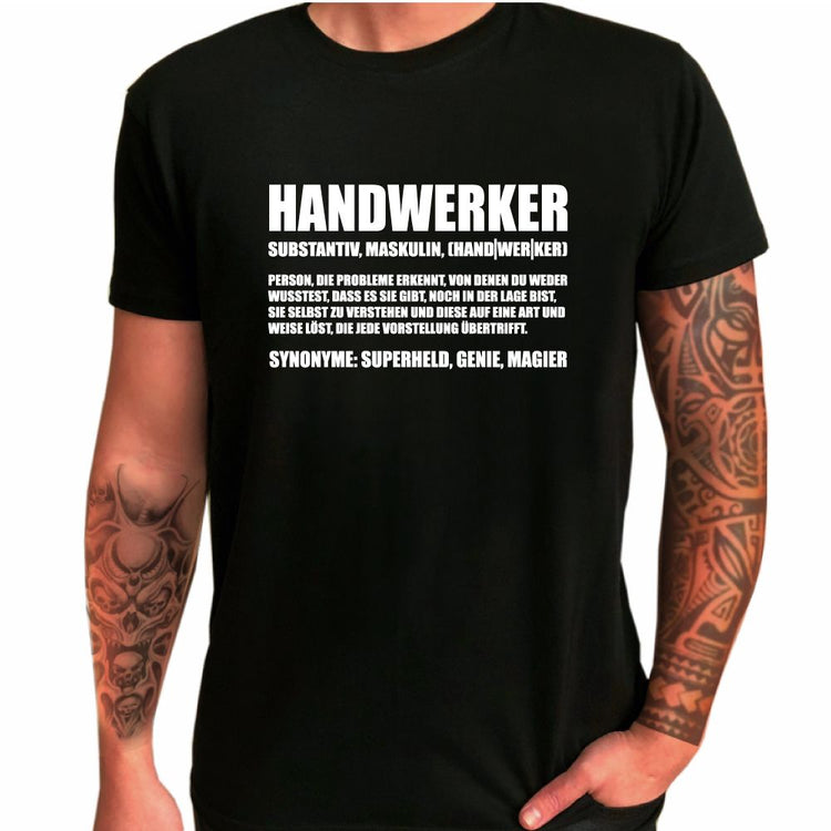 T-Shirt Handwerker - Definition