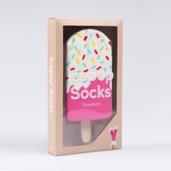 Socken Icepop Strawberry