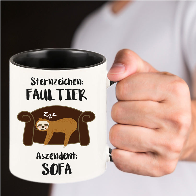 Tasse Sternzeichen Faultier