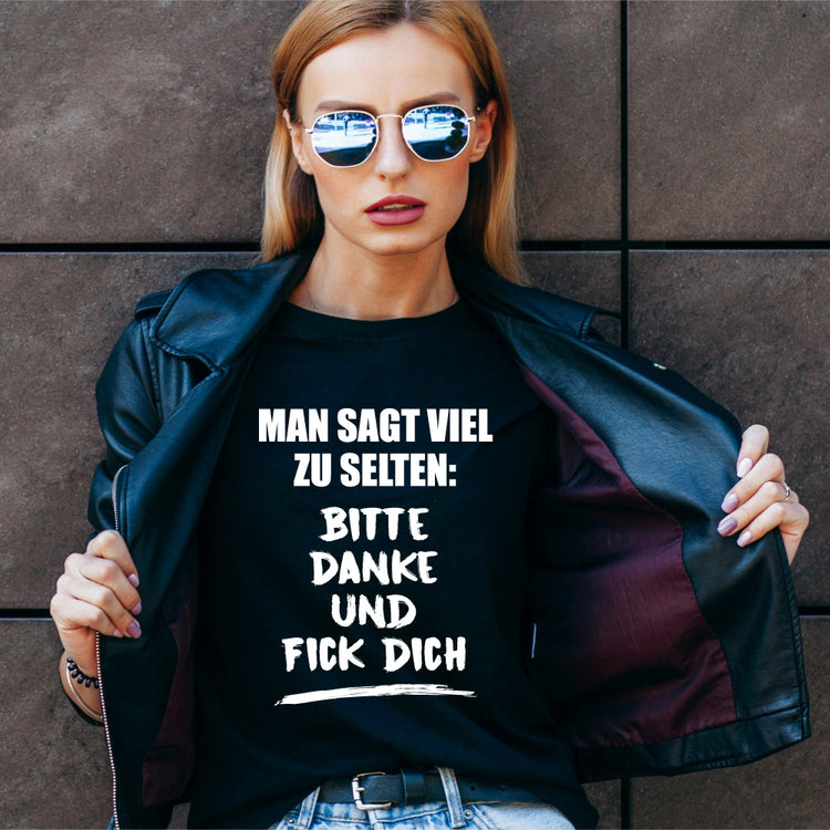 T-Shirt Bitte, Danke und ....