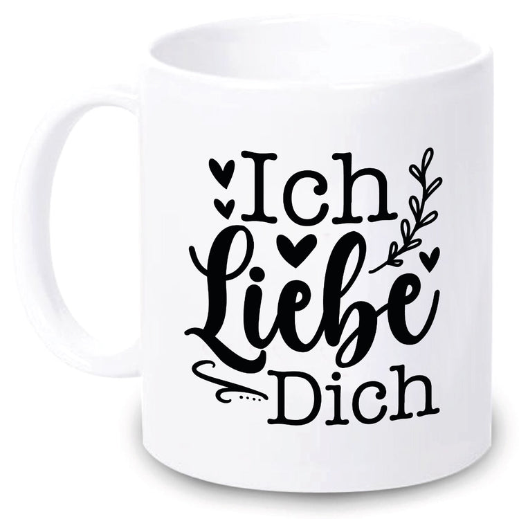 Tasse Ich liebe dich