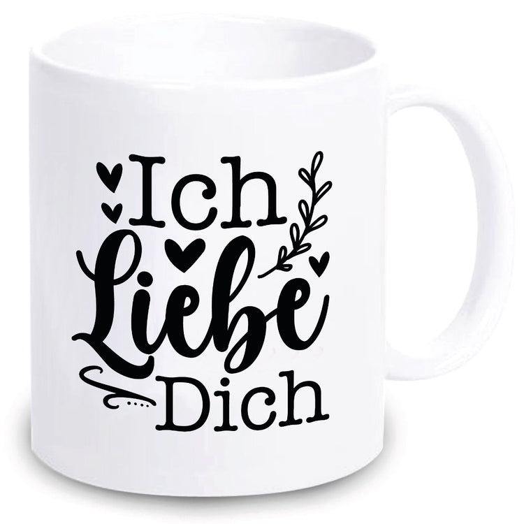 Tasse Ich liebe dich