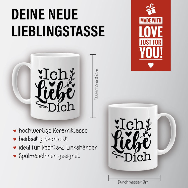 Tasse Ich liebe dich