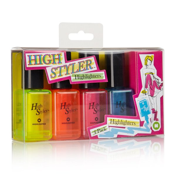 Text-Marker Nagellack 4er-Set