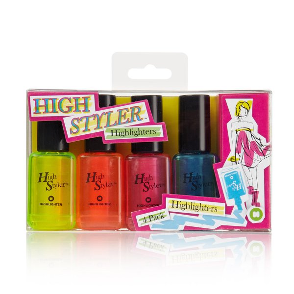 Text-Marker Nagellack 4er-Set