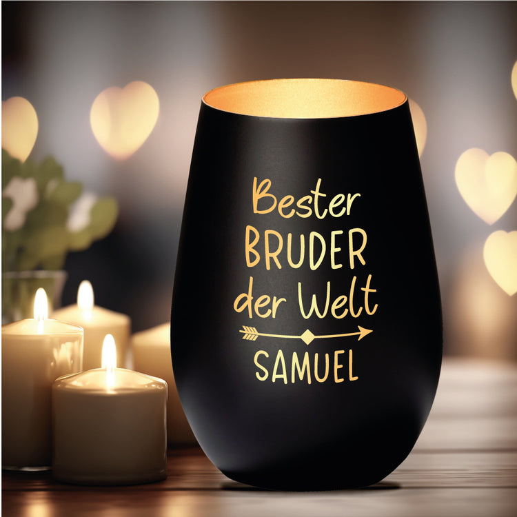 Windlicht Bester Bruder