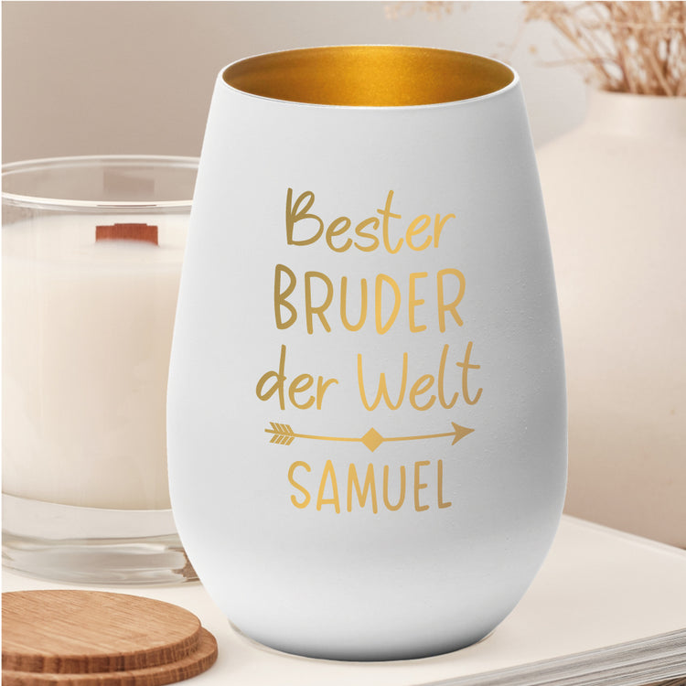 Windlicht Bester Bruder